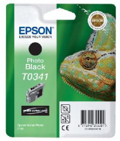 Картридж струйный Epson T0341 Photo Black (T0341)
